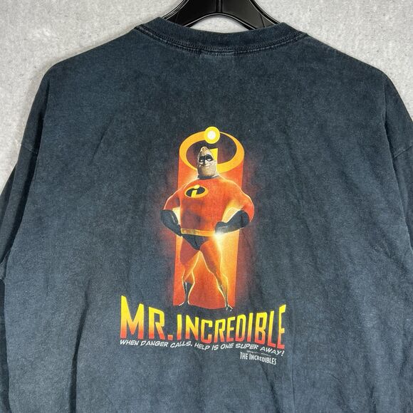 Disney Store MR. INCREDIBLE Movie Promo Shirt Adult XL The Incredibles Pixar - Picture 2 of 11